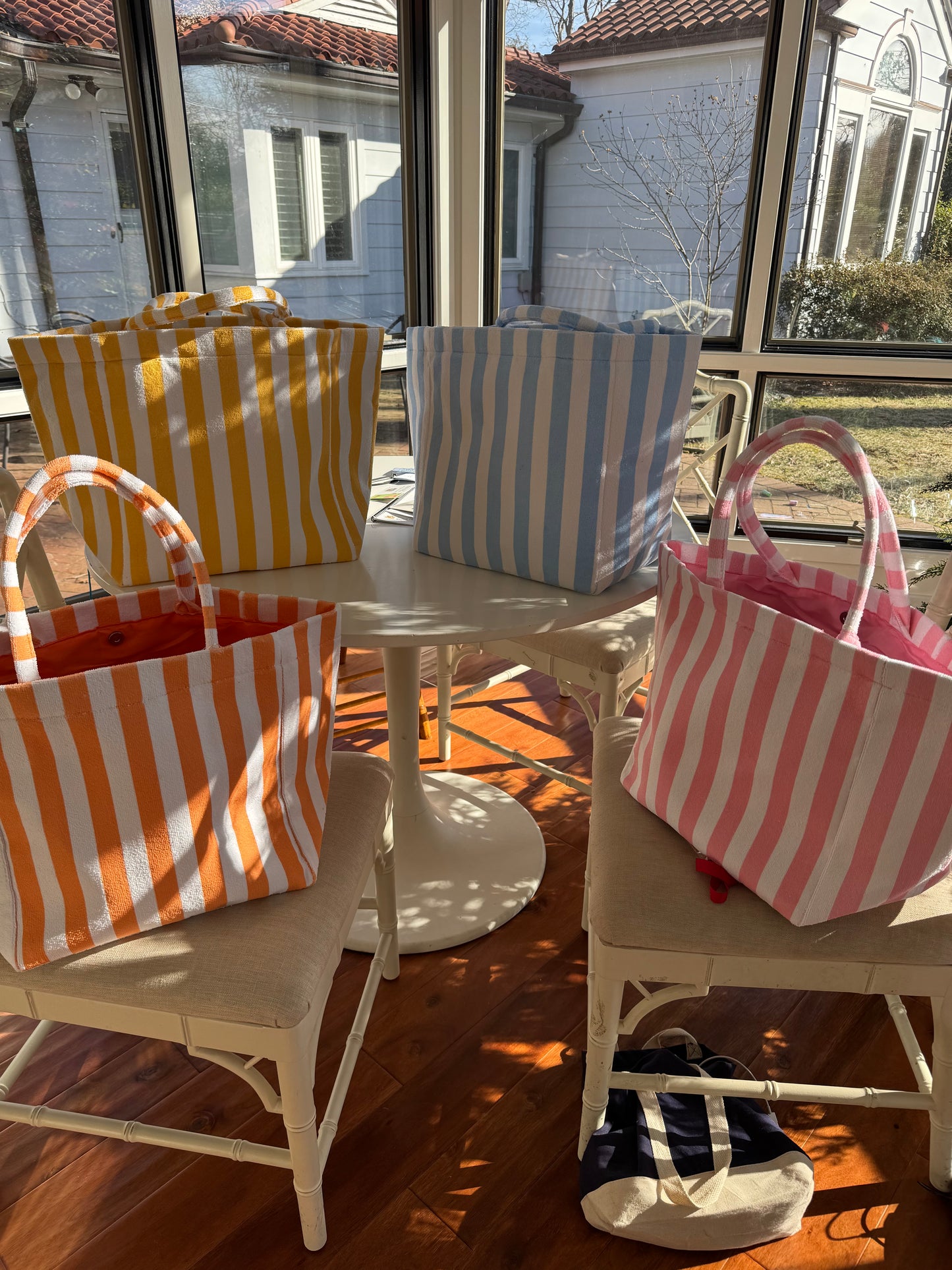 Terry cloth bag -Orange