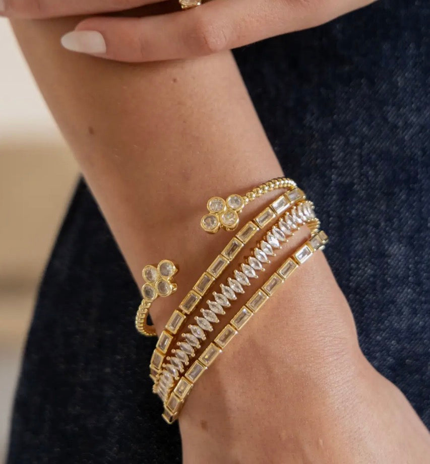 Mae Tennis bracelet