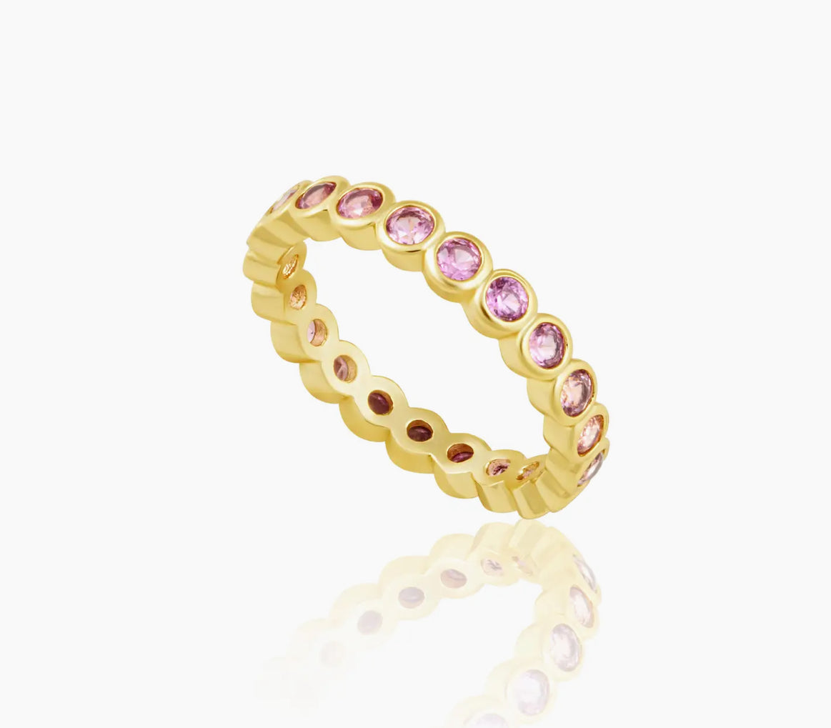 Stackable ring - Pink