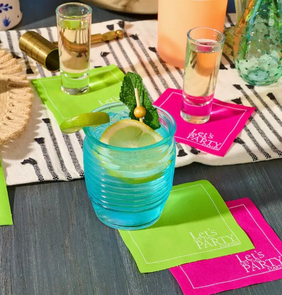 Let’s party cocktail napkins