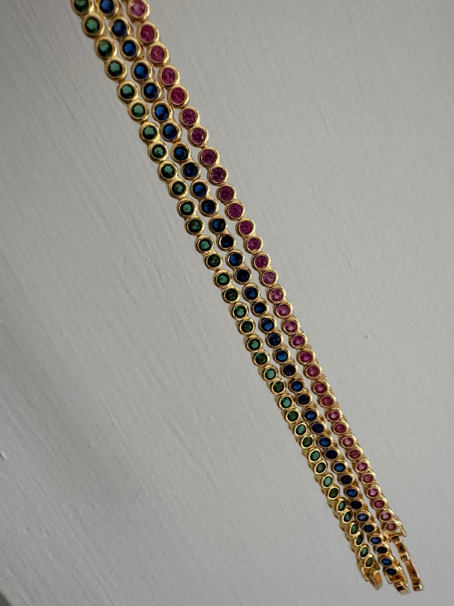 Tennis bracelet- Sapphire