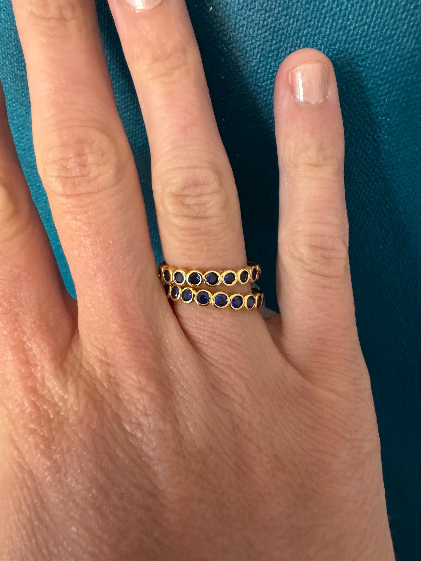Stackable ring - Sapphire