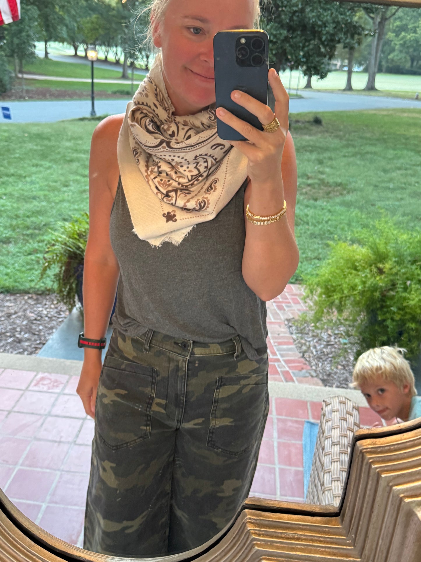 Bandana Scarf (cream)