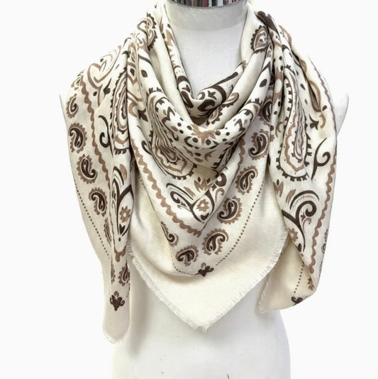 Bandana Scarf  (cream)