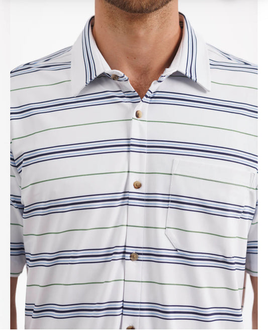 Boatyard Stripe Shirt (Mens)