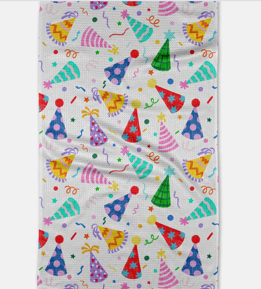 Tea towel - Party Hats