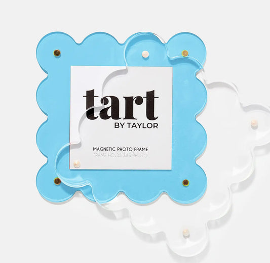 Neon Blue Mini Acrylic Picture Frame