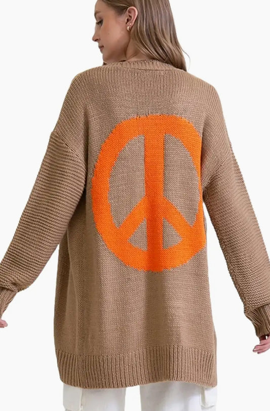 Peace Cardigan