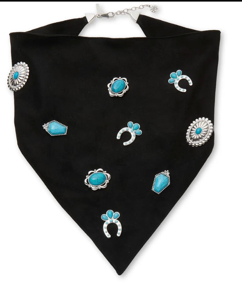 Bonnie Concho Scarf Necklace