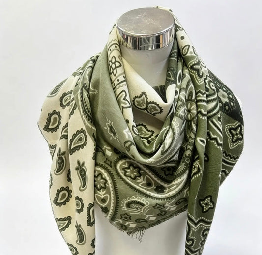 Bandana Scarf  (Green)