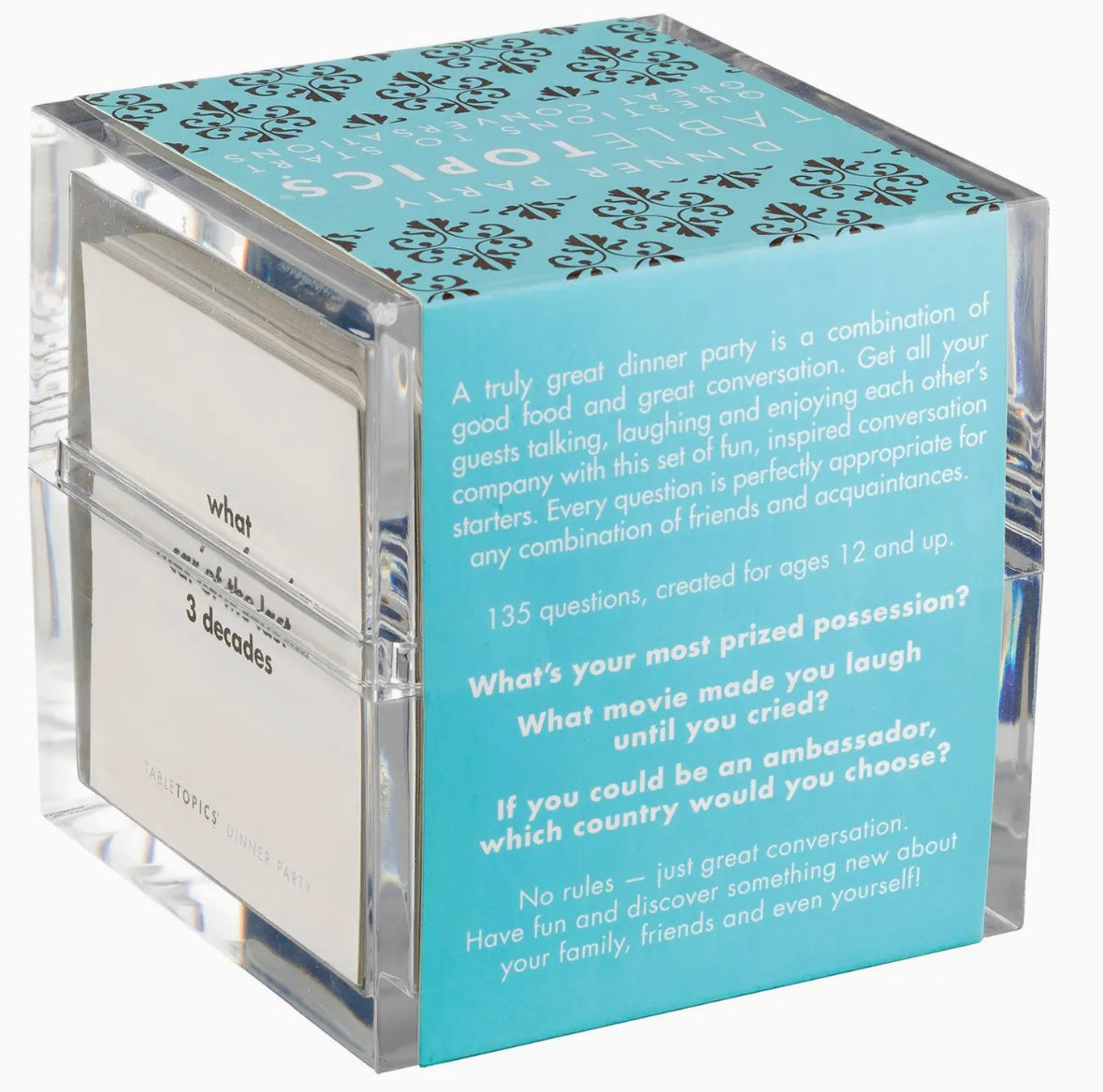 Table topics dinner party