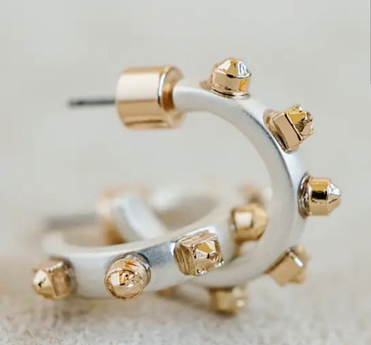 Huggie hoops