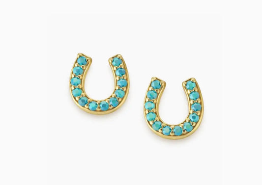 Lucky studs -Turquoise
