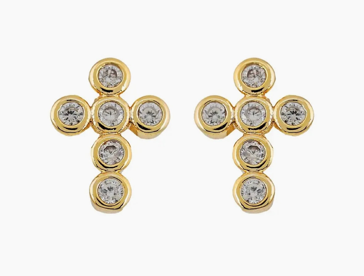 Cross studs (mini)