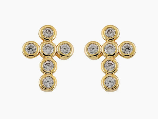 Cross studs (mini)