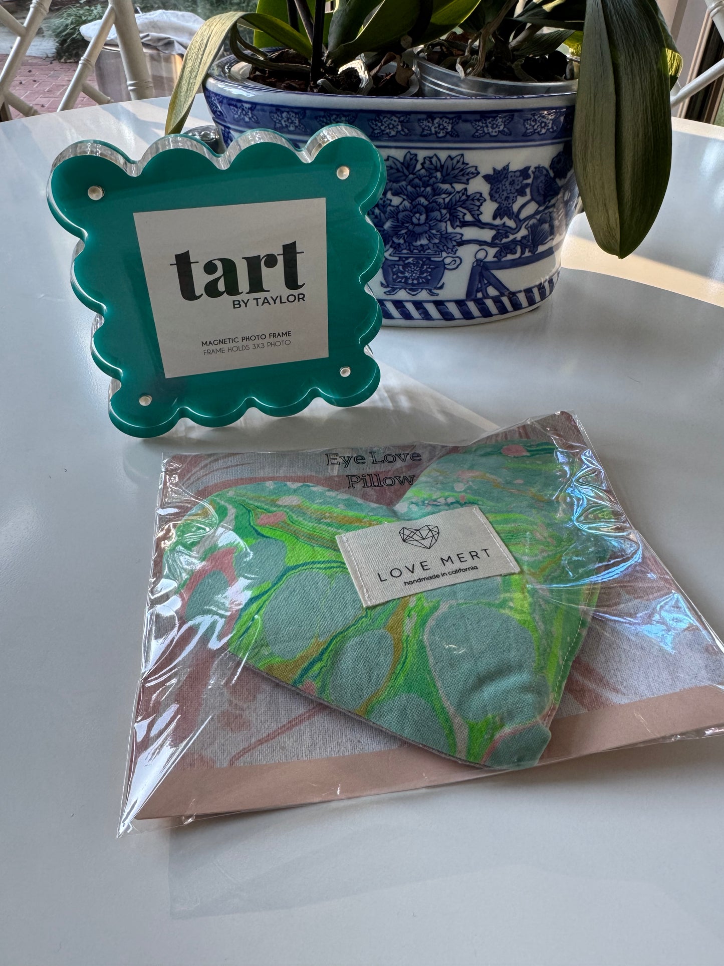 Teal Mini Acrylic Picture Frame