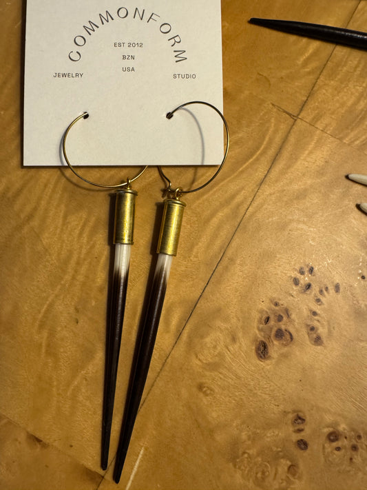 Quill earrings