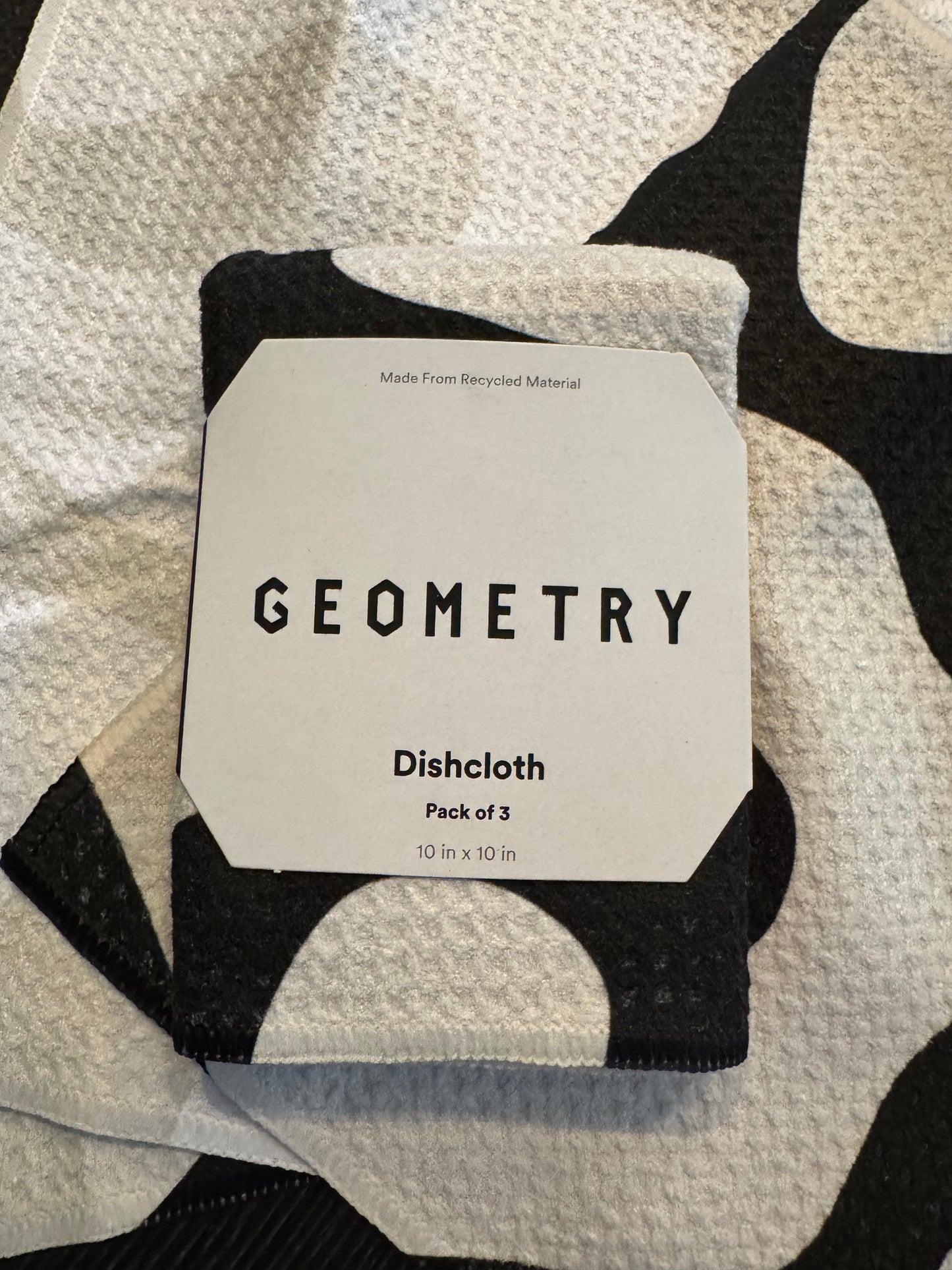 Geometry dish towels -set of 3