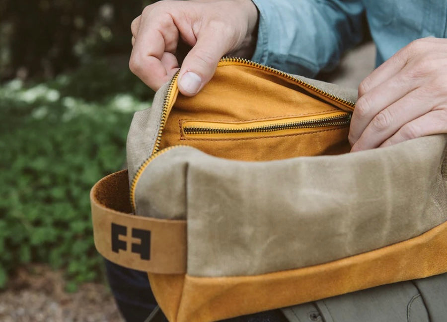 Mens Dopp Kit Sand