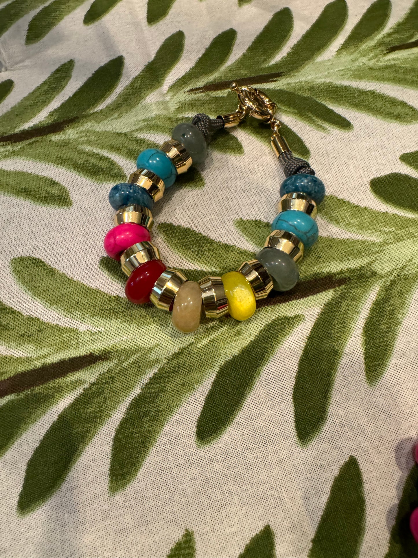 Semi Precious Bracelet- Rainbow